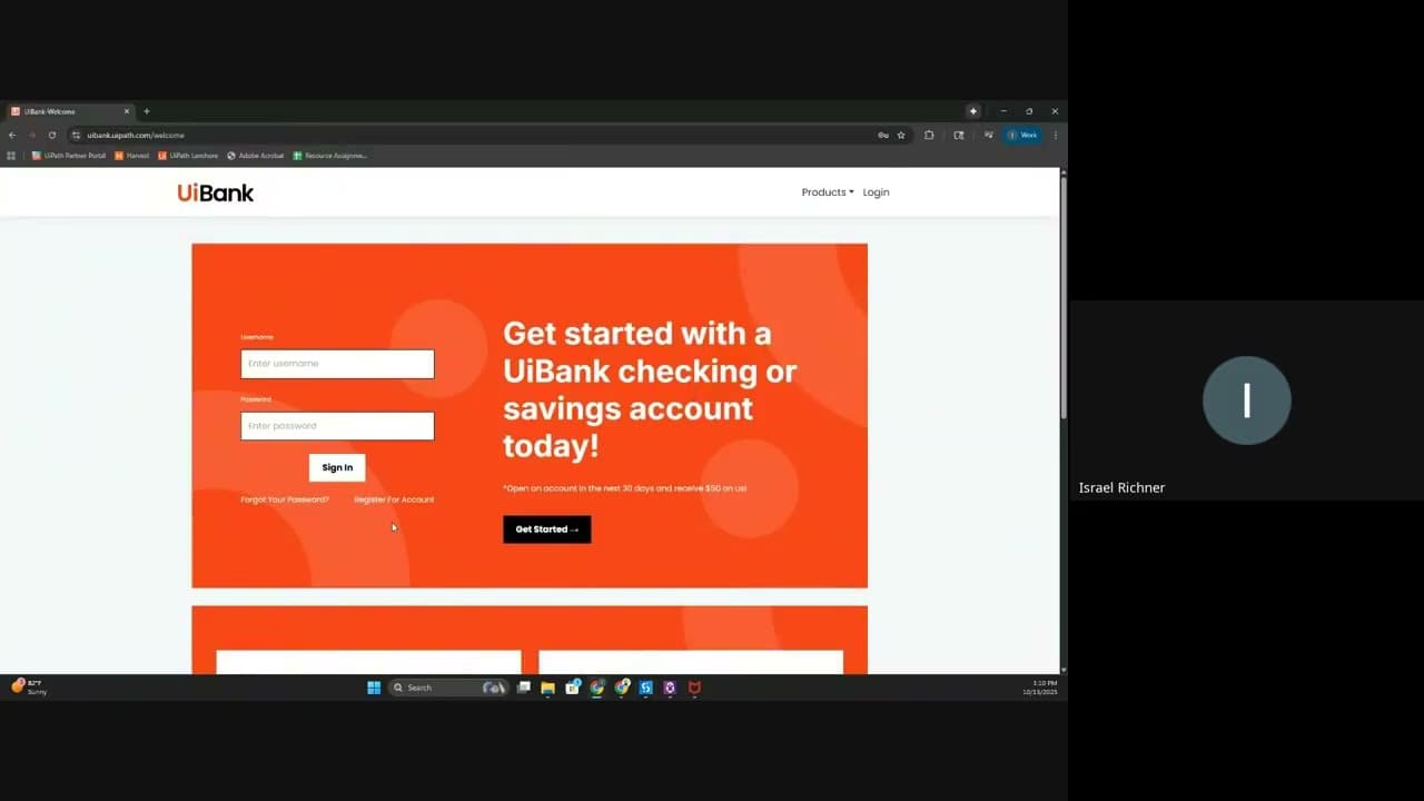 UiPath ScreenPlay Demo
