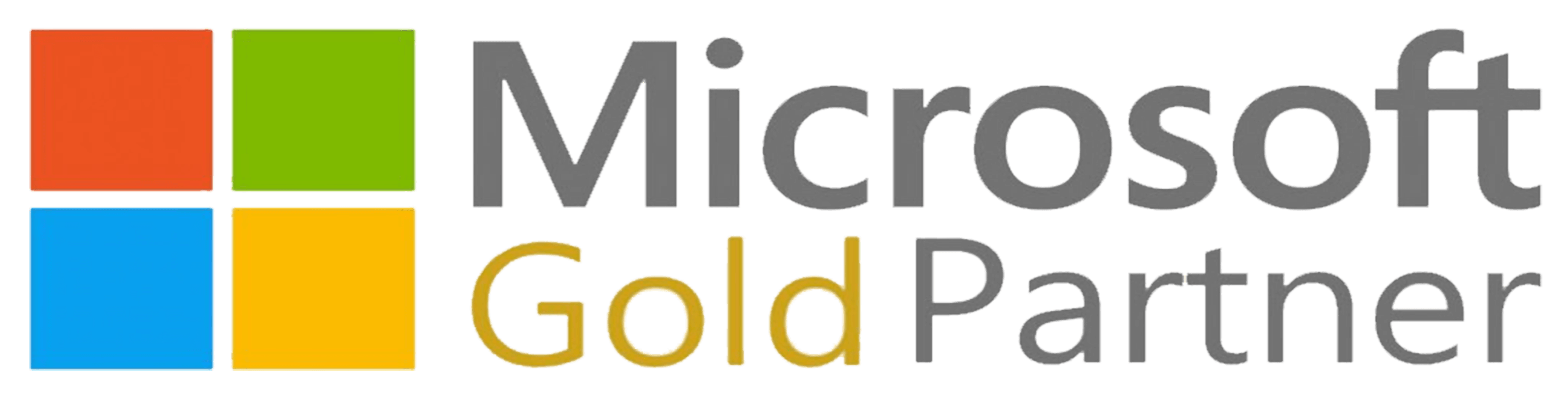 Microsoft Gold Partner.